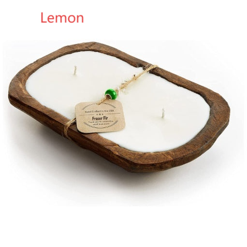 Lavender Wooden Candles